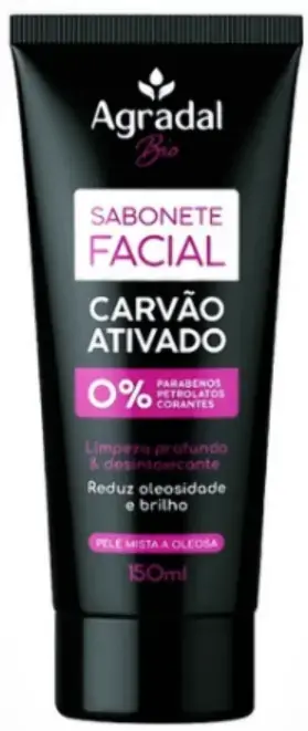 Sabonete Liquido Agradal Facial Carvao Ativo 150ml