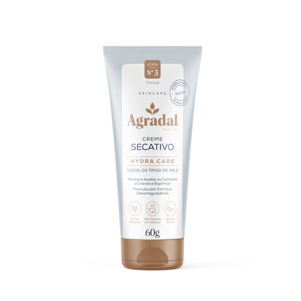 Secativo Agradal Facial Cr 60gr Hydra Care