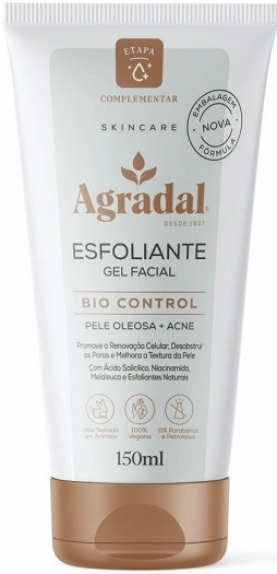 Esfoliante Gel Facial Agradal 150ml Bio Control