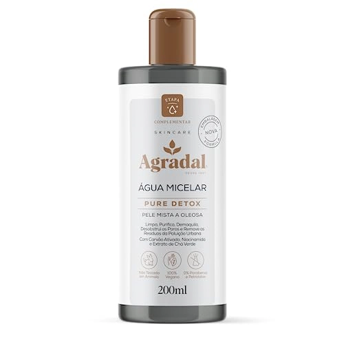 Agua Micelar Agradal 200ml Pure Detox