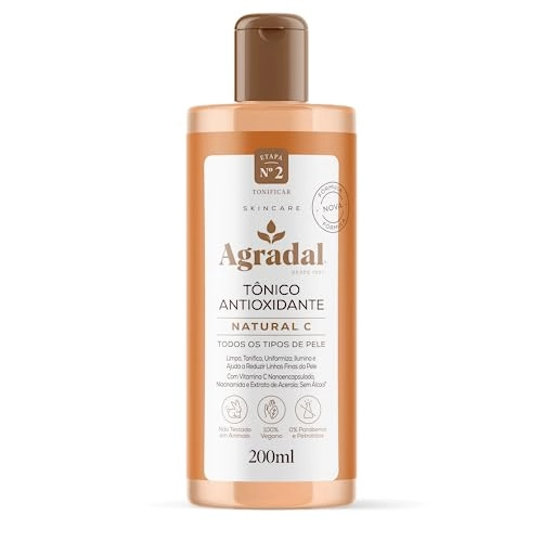 Tonico Antioxidante Agradal 200ml Natural C