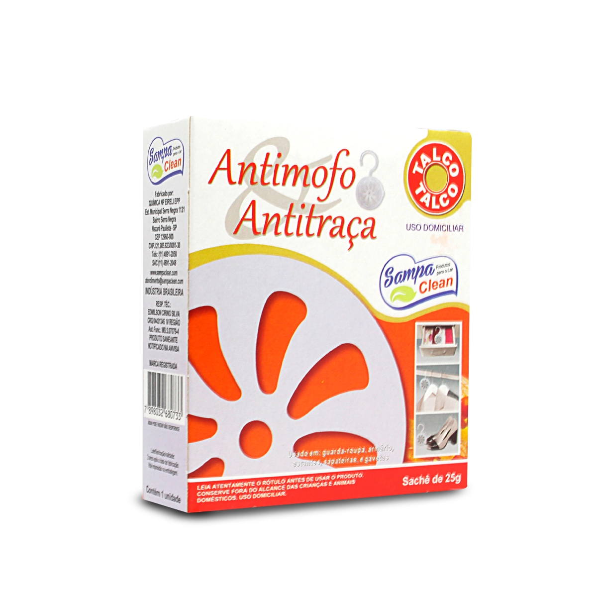 Anti Mofo Dia A Dia P/guarda Roupa Talco