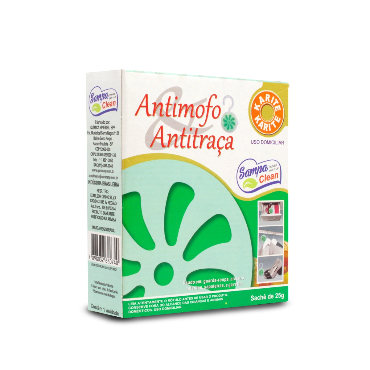 Anti Mofo Dia A Dia P/guarda Roupa Karite