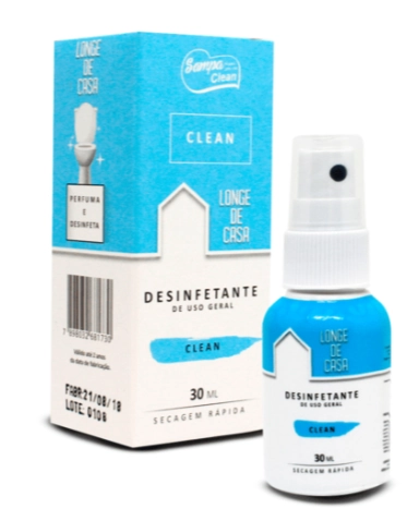 Desinf.longe De Casa 30ml Spray Clean