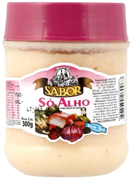 Alho Sabor Triturado