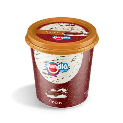 Sorvete Flocos Jundiá Pote 150g
