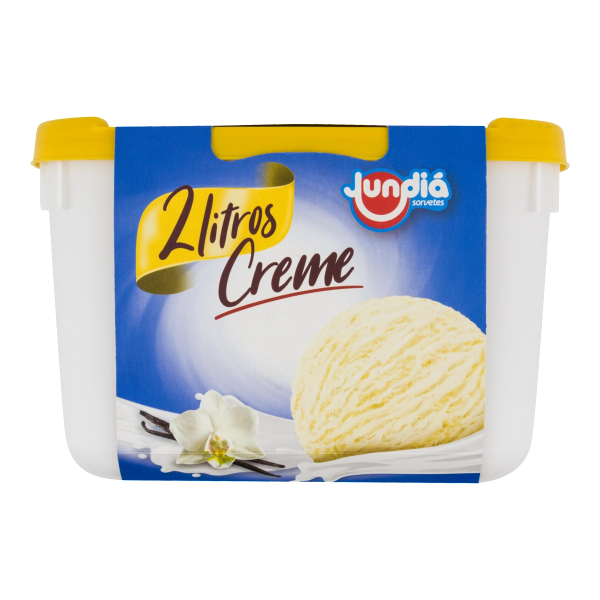 Sorvete Creme Jundiá Pote 2l
