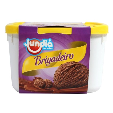 Sorvete Brigadeiro Jundiá Pote 2l