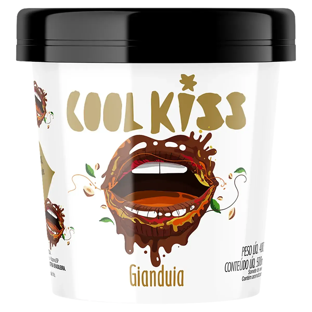 Sorvete Gianduia Cool Kiss Pote 500ml