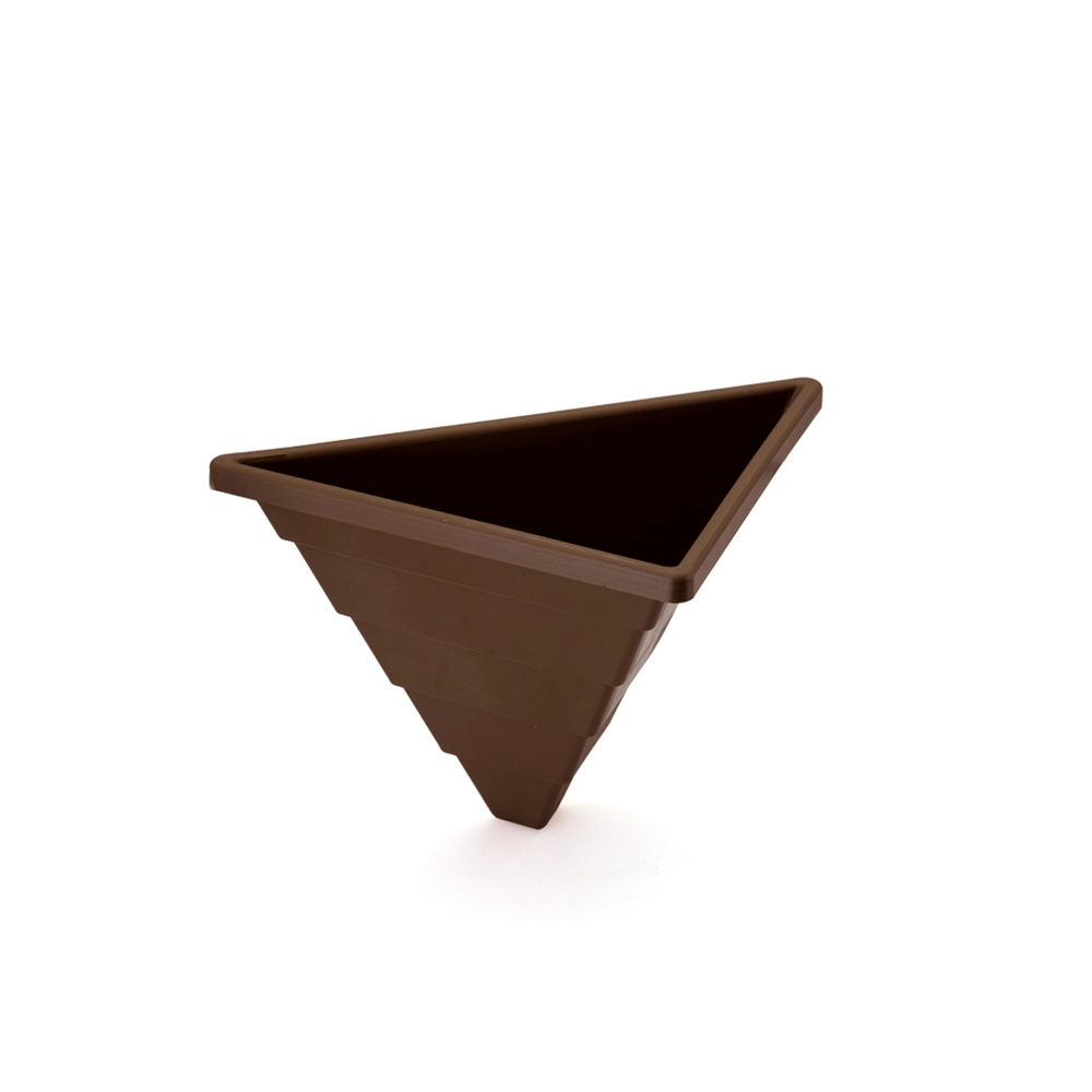 Vasinho Parede Piramide Coffee 469 Injeplastec