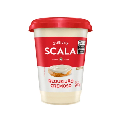 Requeijão Cremoso Scala Copo 200g