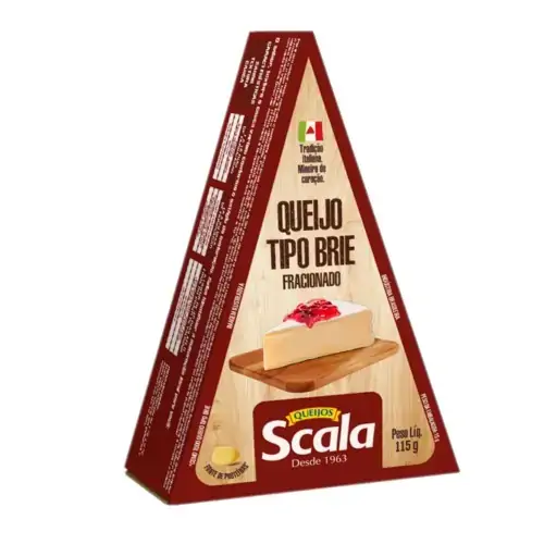 Queijo Brie Fracionado Scala 115g