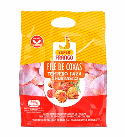 File Coxa/sobrecoxa Super Frango 800g Temp Cong