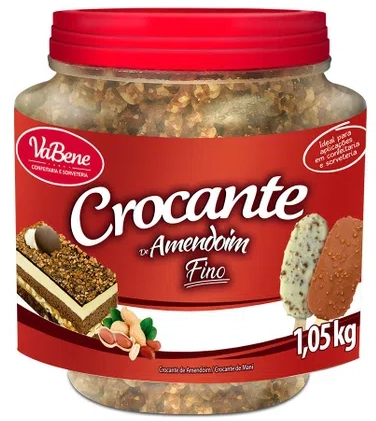 Crocante De Amendoim Fino 1,050k Vabene