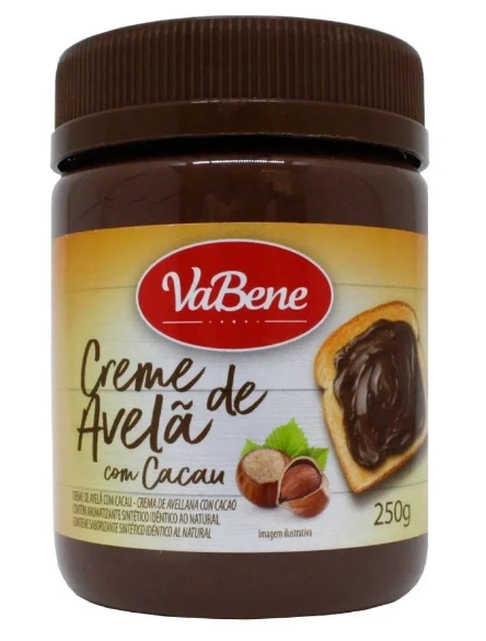 Creme Avela C.cacau 250g Vabene