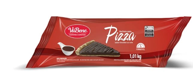 Mat Recheio Vabene Pizza Bisn 1,01kg Choc Ao Leite