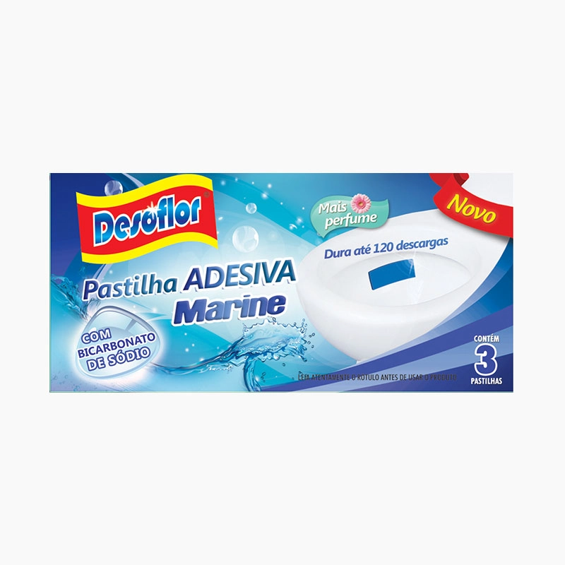 Pastilha Adesiva Desoflor Marine C/3