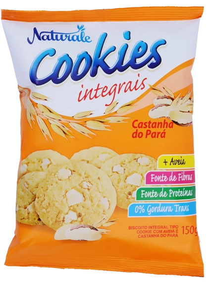 Cookie Integral Castanha Do Para 150g Naturale Alimentos