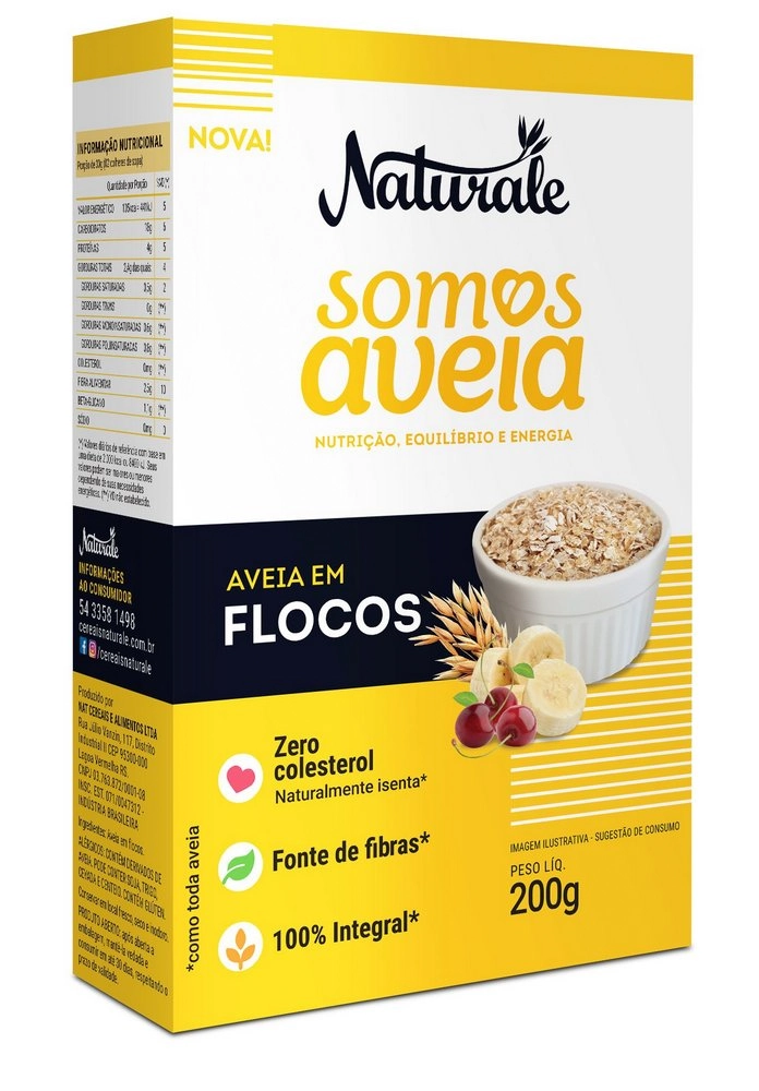 Aveia Em Flocos 200g Naturale