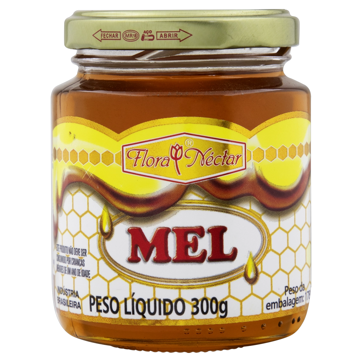 Mel Flora Néctar Vidro 300g