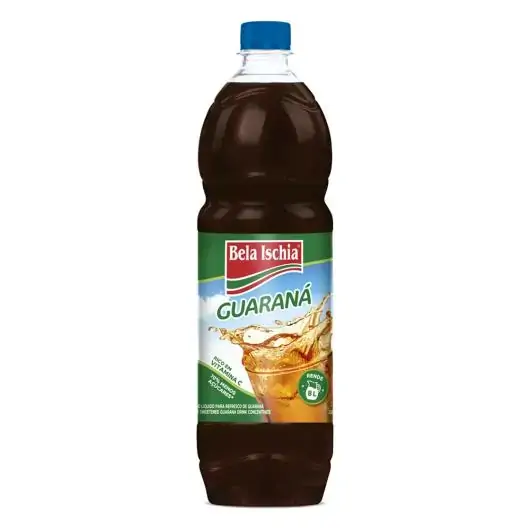 Preparado Líquido Para Refresco Guaraná Bela Ischia Garrafa 1l