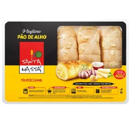 Pao De Alho Santa Massa