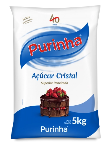 Acucar Cristal Purinha 5kg