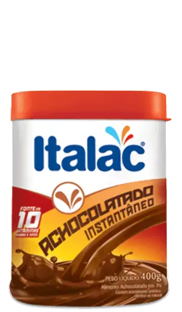 Achocolatado Em Pó 400g ? Pote Italac
