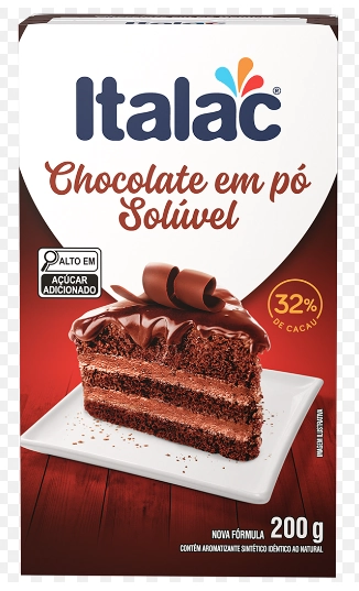 Chocolate Em Po Soluvel 200g Italac