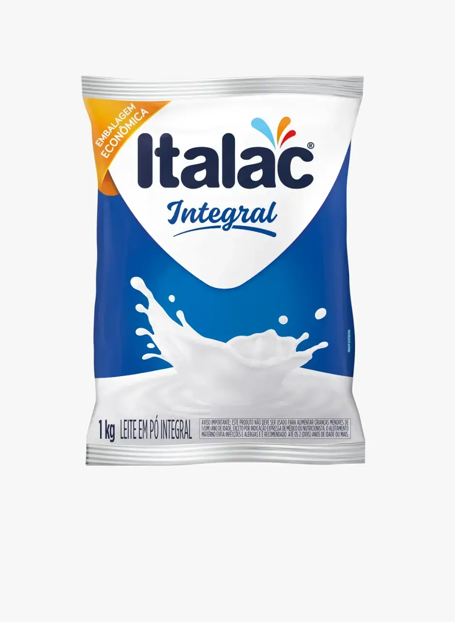 Leite Em Pó Integral 1kg Italac