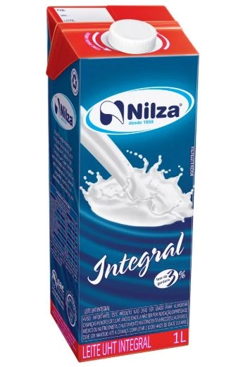Leite Uht Nilza Edge Integral C/tampa 1l