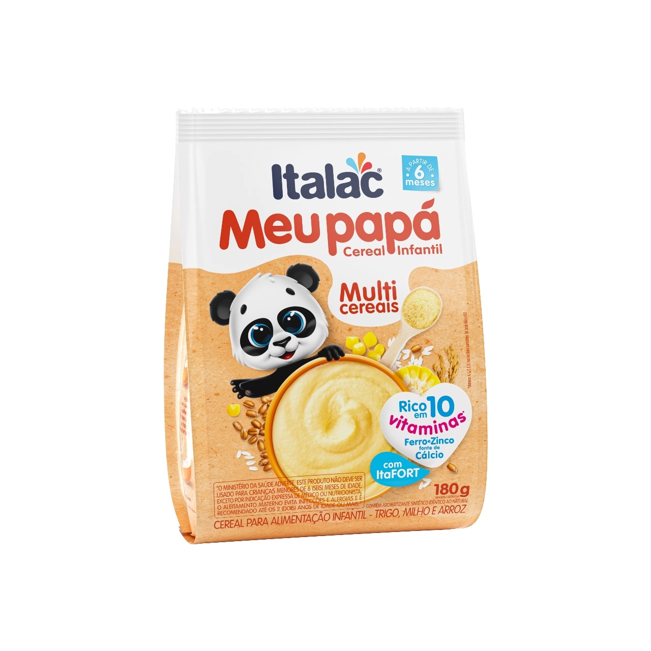 Cereal Infantil Italac Meu Papa 180g Multicereais