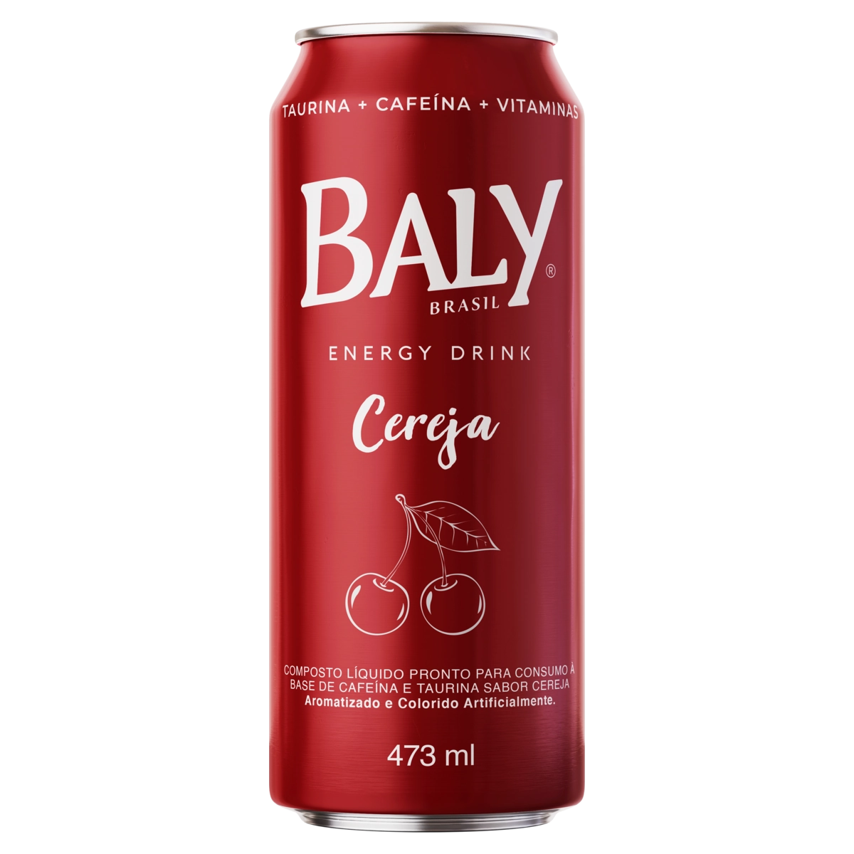Energético Cereja Baly Lata 473ml