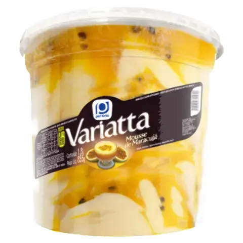 Sorvete Mousse De Maracujá Perfetto Variatta Pote 1,8l