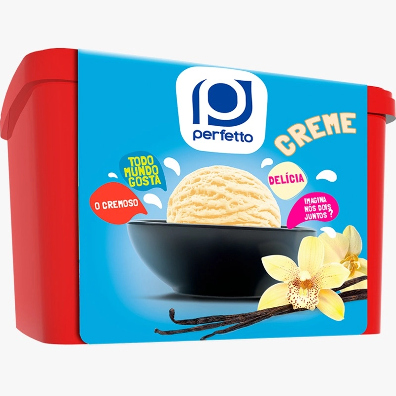 Sorvete Creme Perfetto Pote 2l
