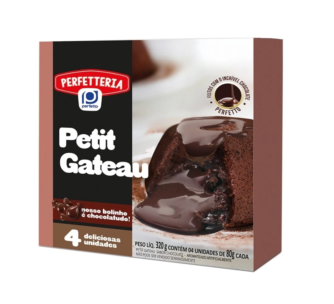 Petit Gateau Perfetto 320g Chocolate