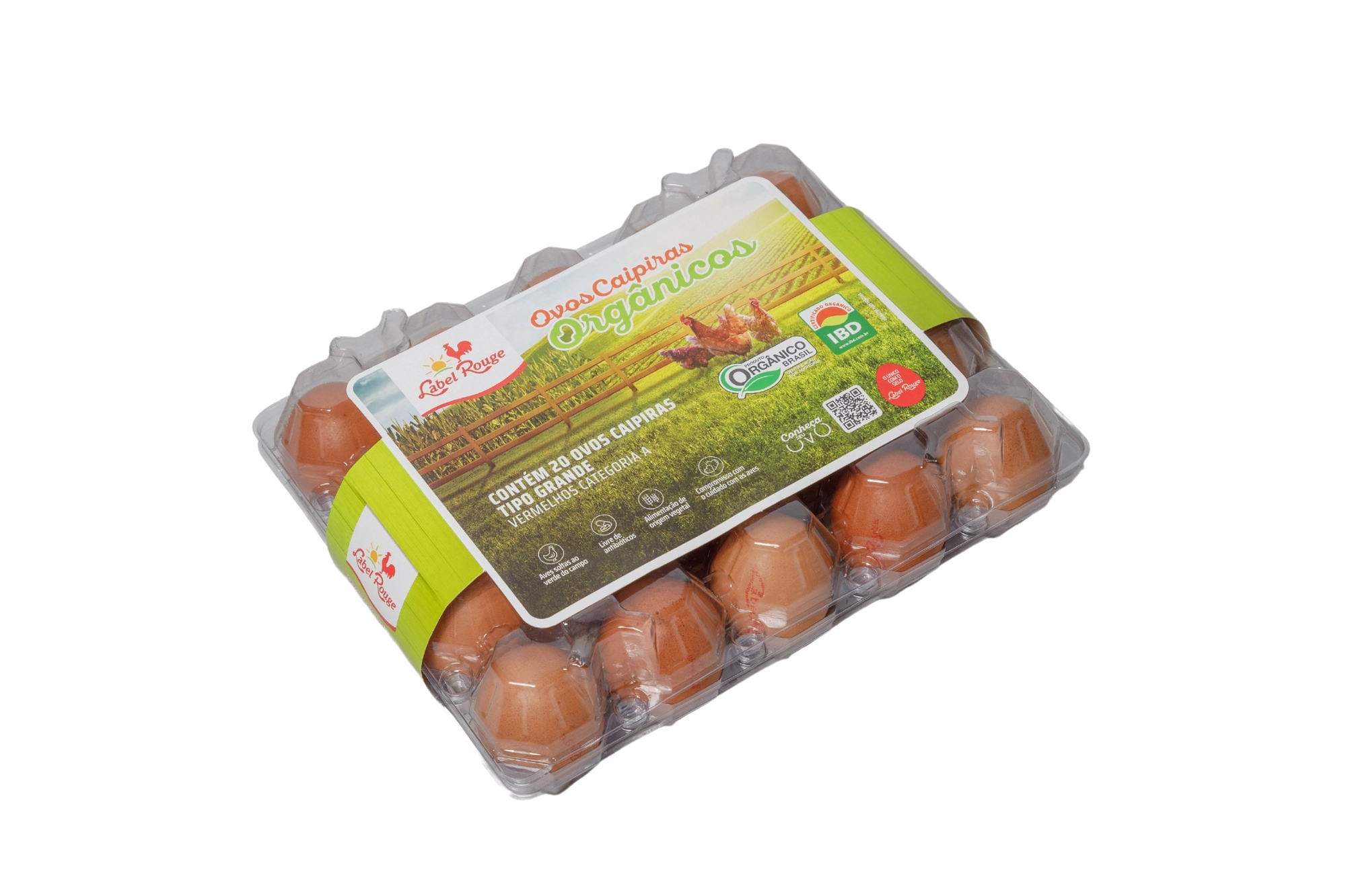 Ovos Label Rouge Organico C20