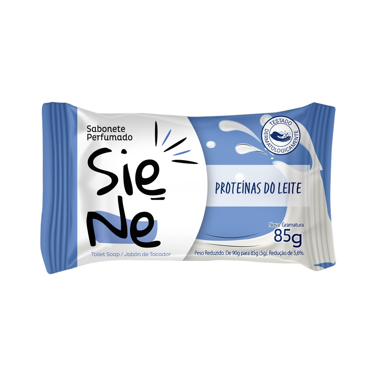 Sabonete Barra Proteínas Do Leite Siene Flow Pack 85g