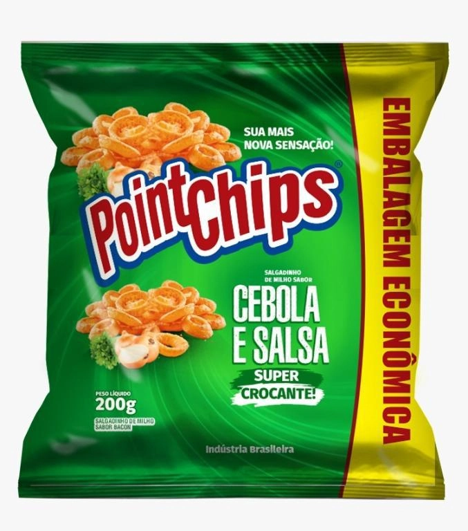 Salgadinho Point Chips Cebola E Salsa 200g