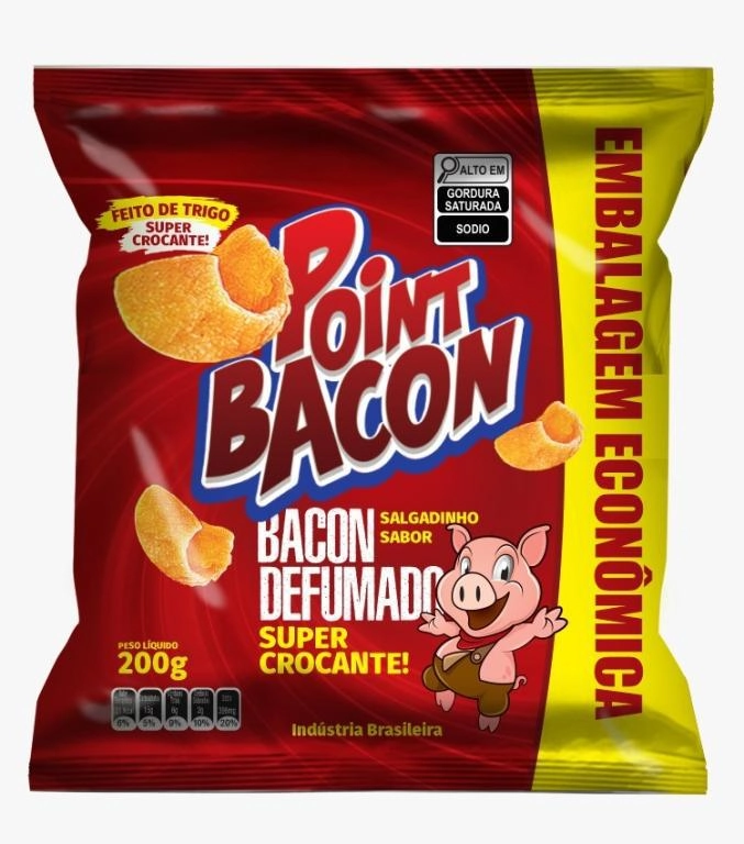 Salgadinho Point Chips 180g Bacon