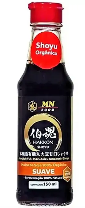 Molho Shoyu Organico Mn Suave 150ml