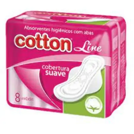 Abs Regular Cotton Line Suave C/abas C/8