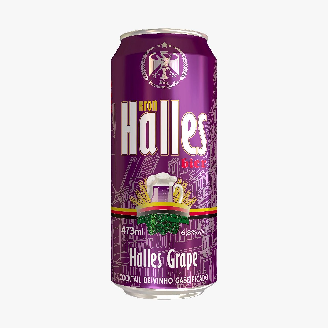 Cerveja Kron Halles Bier 473ml Grape