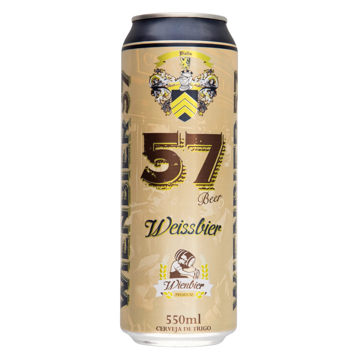 Cerveja Weissbier Premium Wienbier 57 Beer Lata 550ml