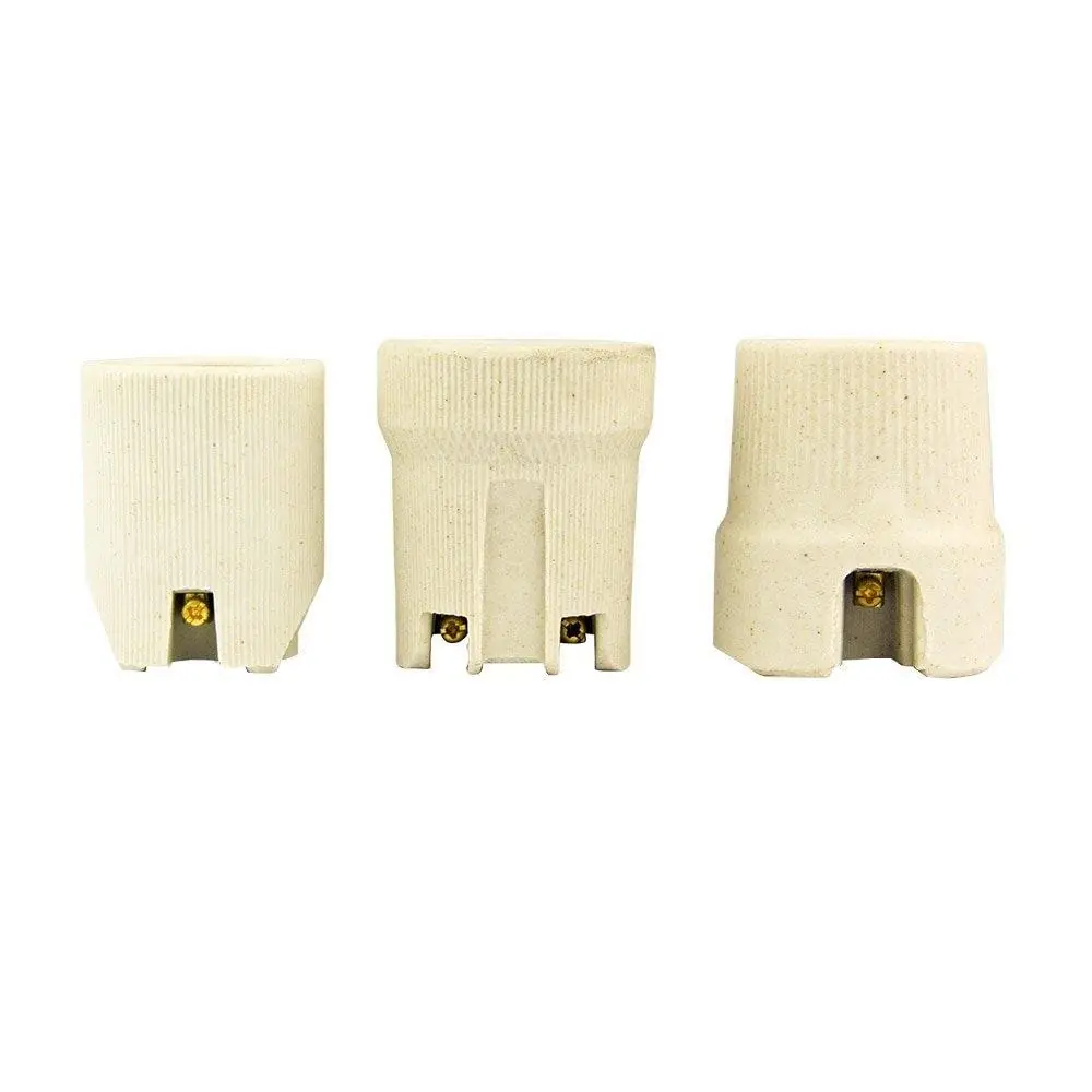 Soquete Foxlux Porcelana Para Plafonier E-27 Fx 09 - Embalagem Com 25 Unidades