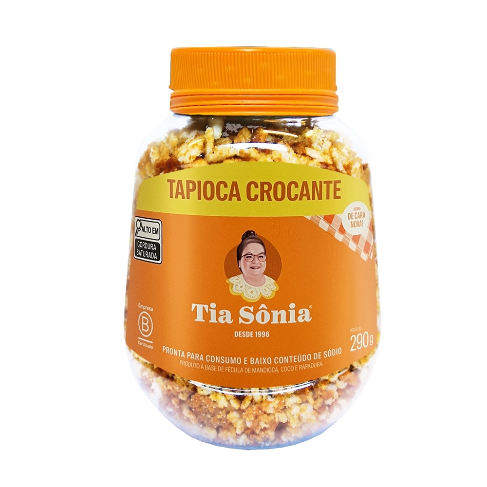 Cereal Tia Sonia 290g Tapioca Pote