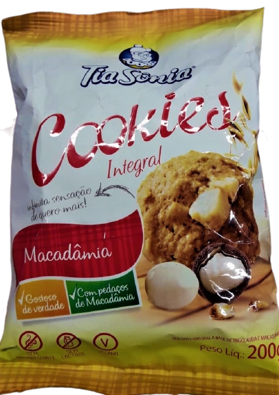 Cookies Macadamia 200g Tia Sonia Granola