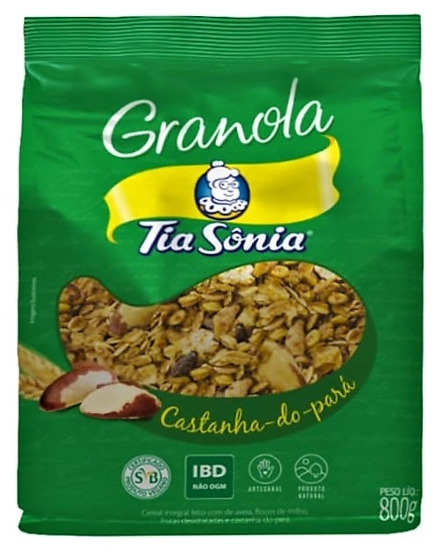 Granola Tia Sonia 800g Castanha Para