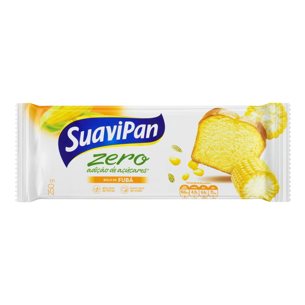 Bolo Suavipan Light Fuba S/adicao Acucar