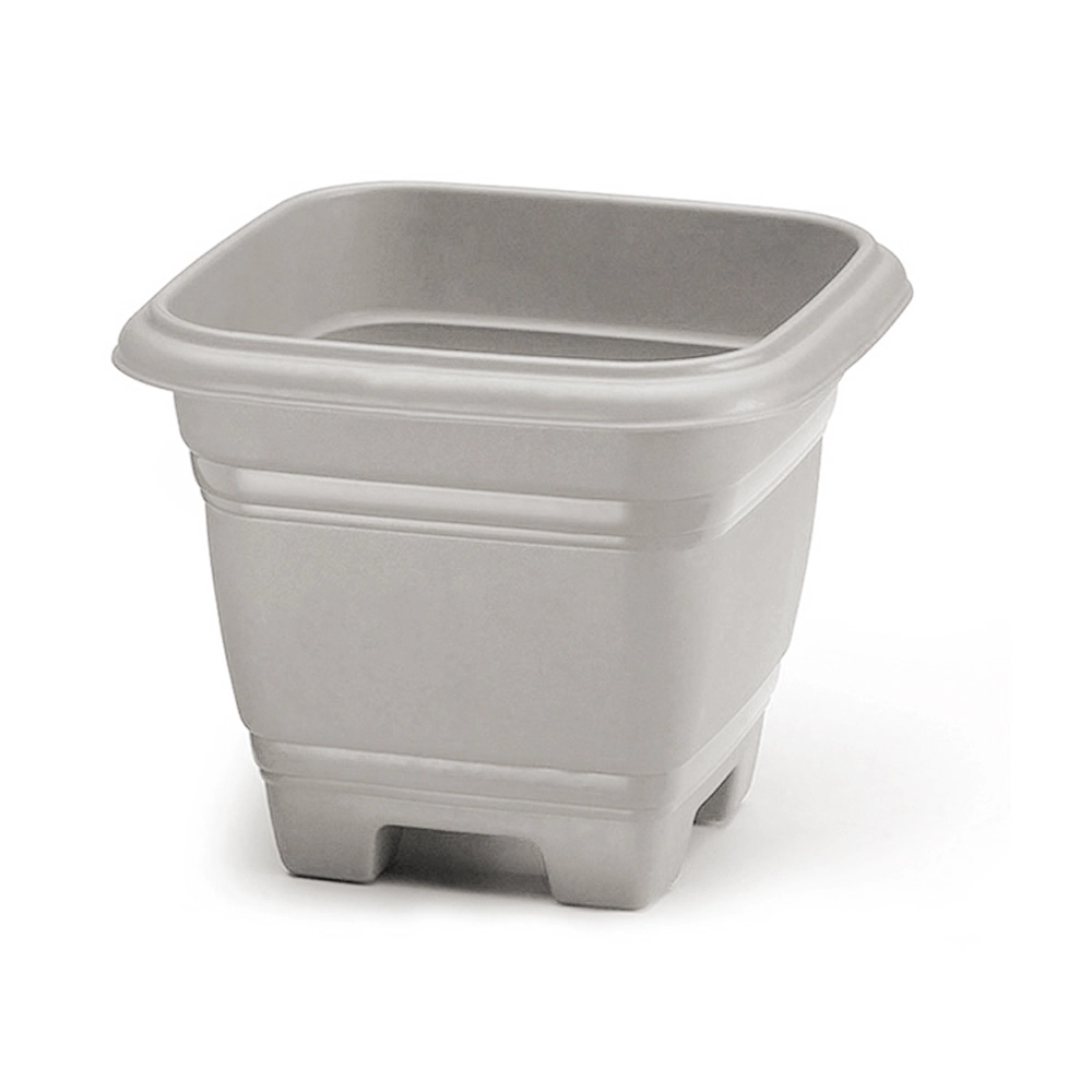 Vaso Quadrado N28 Areia